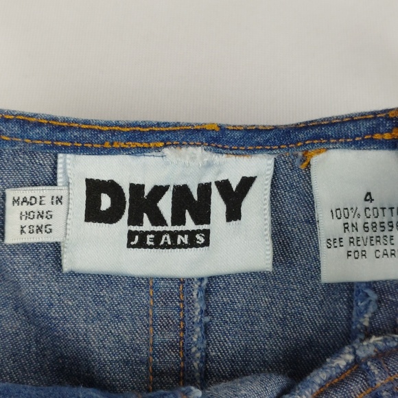 DKNY Vintage Blue Denim Women's Dress. - Picture 14 of 14